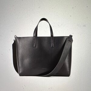 Calpak Sleek Black Laptop Bag